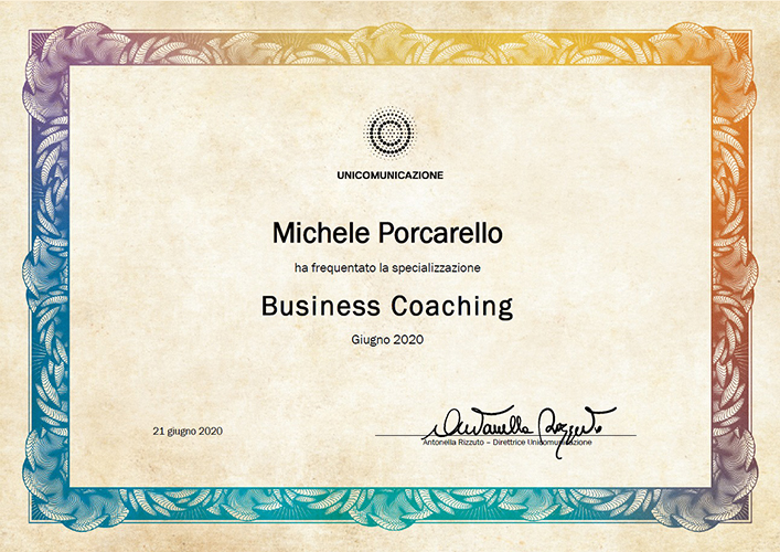 Specializzazione in Business Coaching